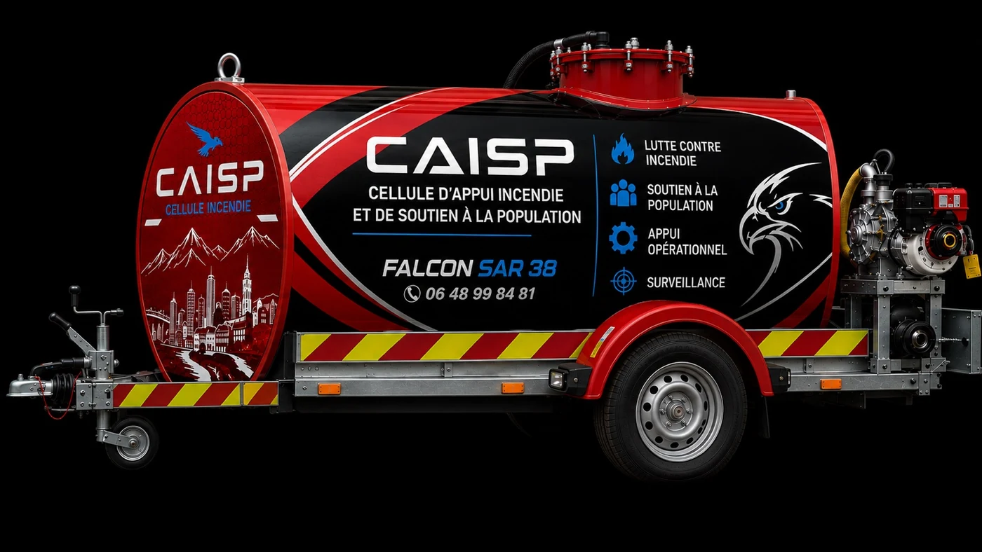 Moyens opérationnels FALCON SAR 38
