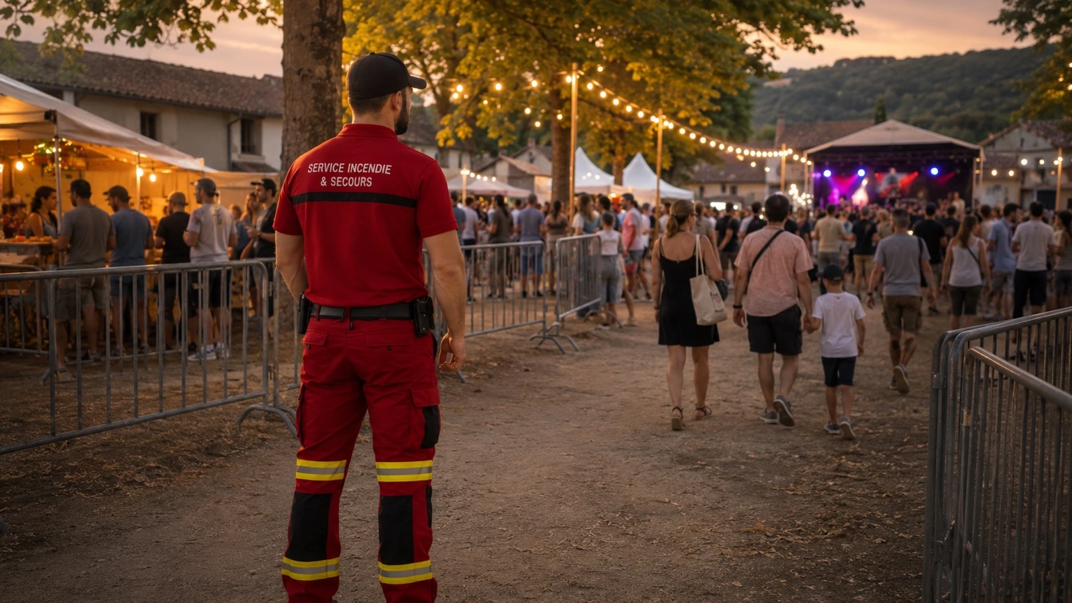 Mission SSIAP sur un événement en plein air